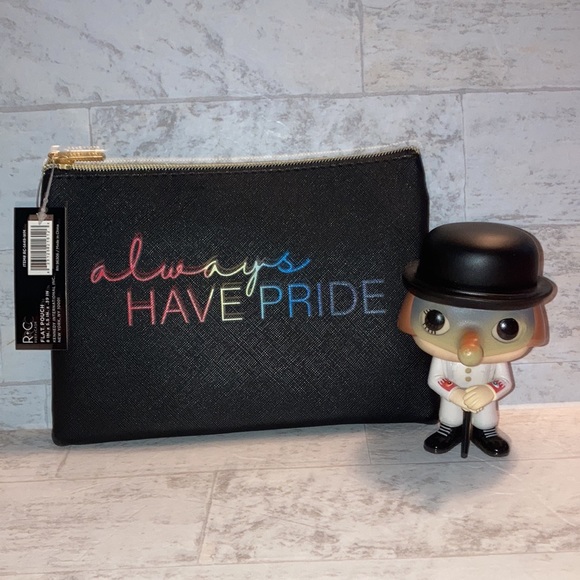 “Pride” & “Always Have Pride” Cosmetic Bag Zipper Pouch Set - Picture 3 of 13